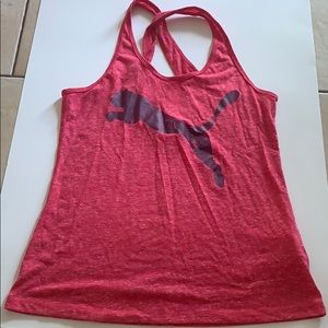Small puma racer back tank